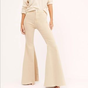 Free People Just Float on Flare Jeans